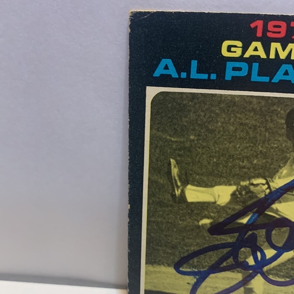 1971 Topps Jim Palmer # 197 In Person Autograph (MISC7) - Picture 4 of 6